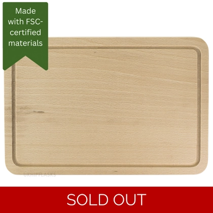 Beech Wood - Rectangular - Medium - Untreated Chopping Board